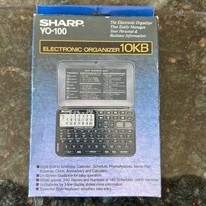 Sharp YO-100 electronic organizer